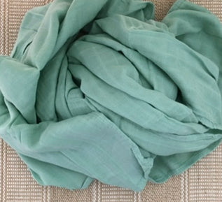 Cactus green summer swaddle